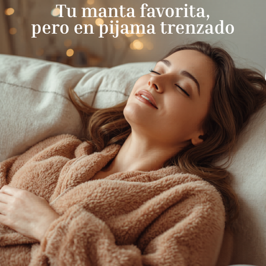 Pijama Plush Ultra Suave — La Mantita Personal que se Pone ❄️