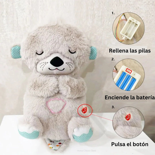 Peluche que Respira — Alivio para el Insomnio y la Ansiedad Nocturna 🌙
